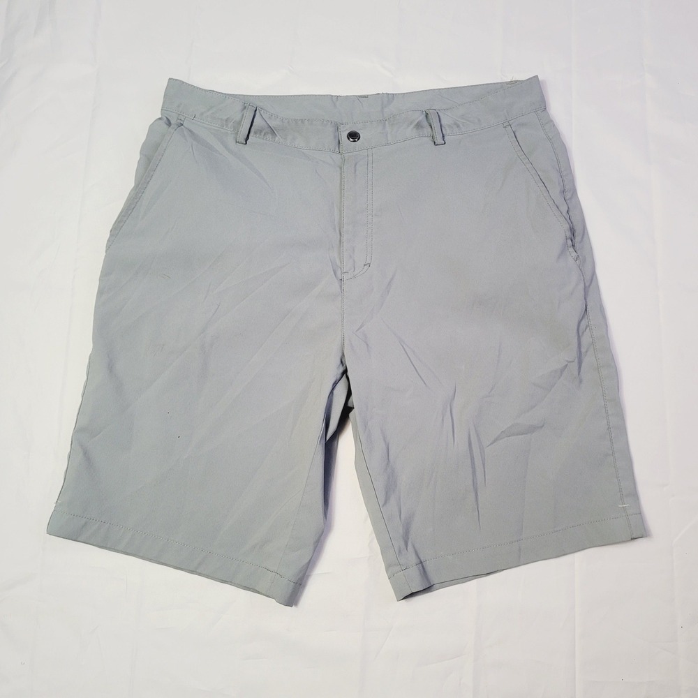 Calvin Klein Men's Performance Golf Shorts Size 34 Grey Activewear B74